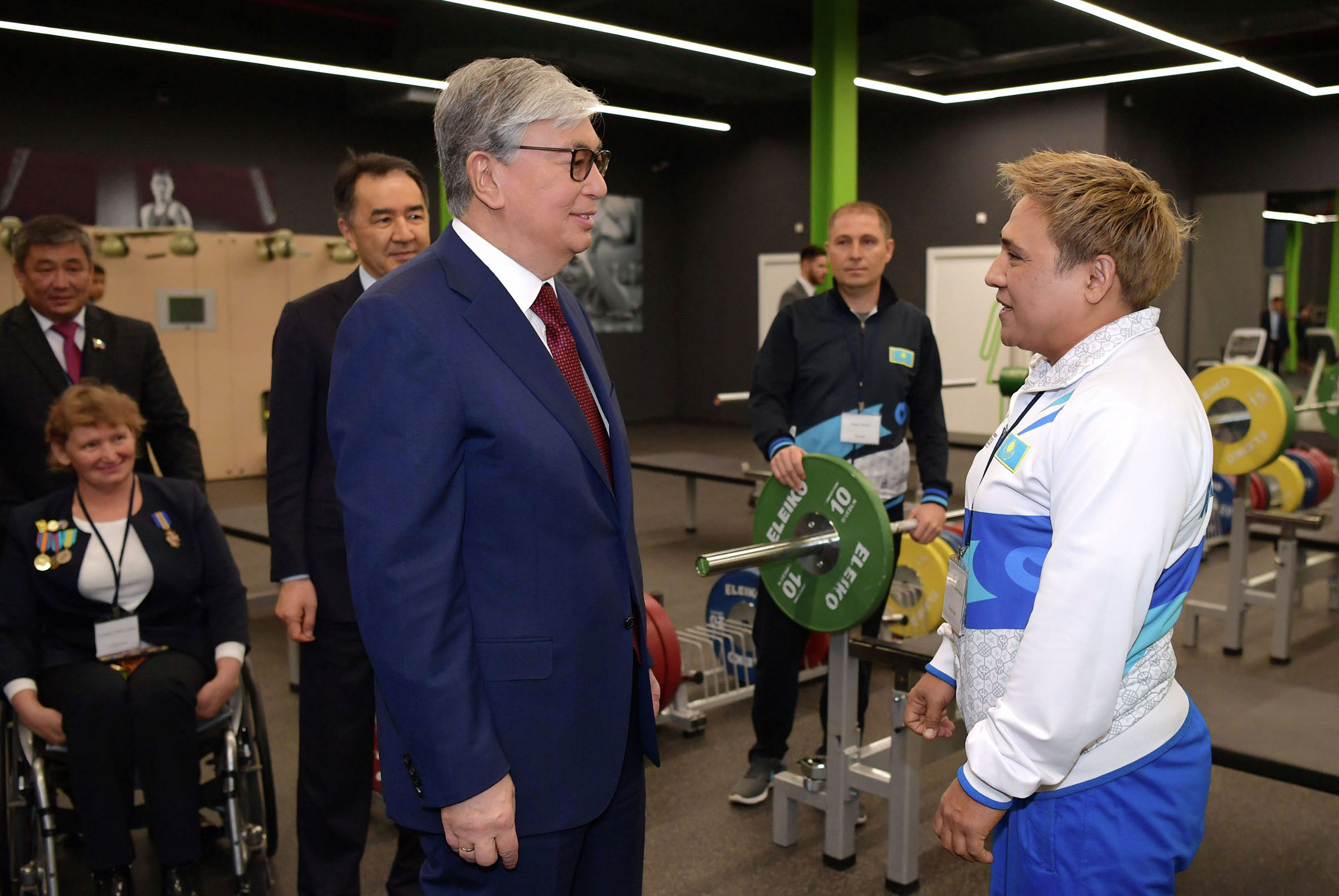 Президент Казахстана Касым-Жомарт Токаев встретился с казахстанскими паралимпийцами
