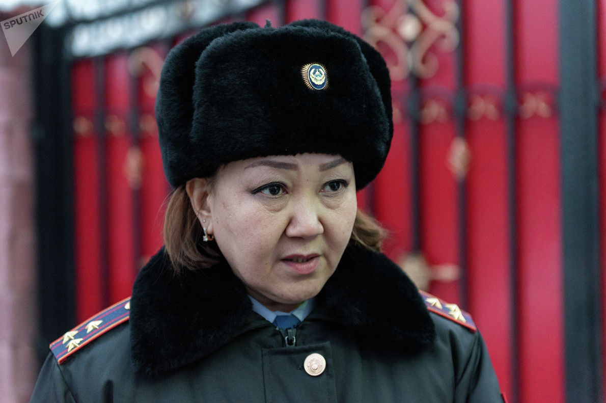 Начальник отдела ювенальной полиции УМПС департамента полиции Алматы Лейла Алипбаева
