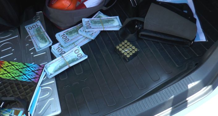 Доллары, травматический пистолет и патроны к нему перевозил в багажнике автомобиля водитель из Алматы