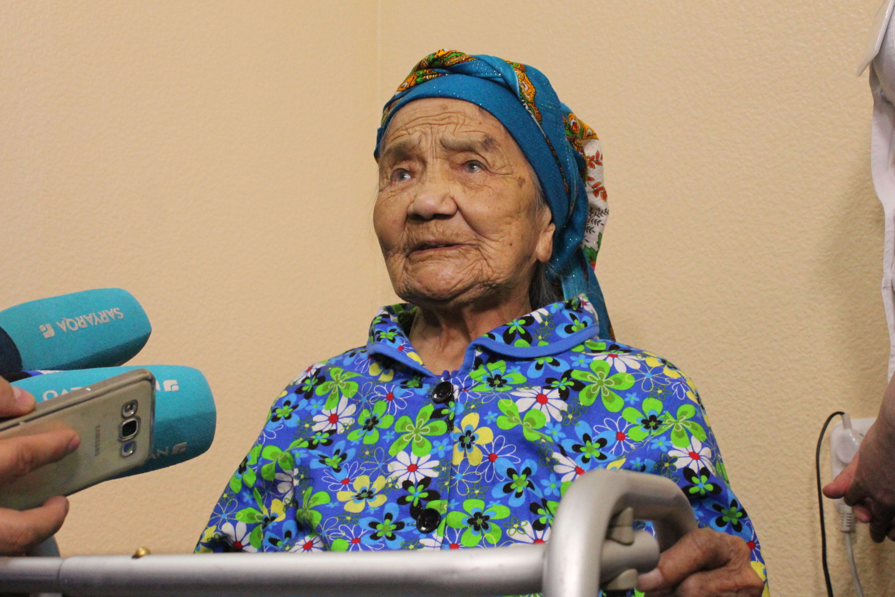 101-летняя Нурила Байтасова