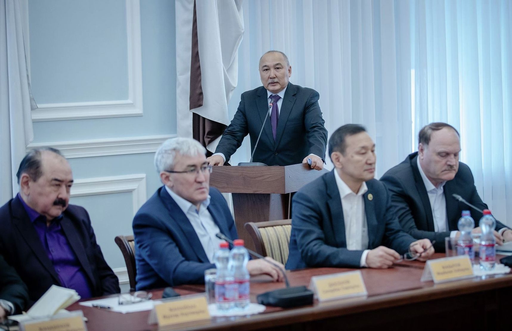 Председатель территориального объединения профсоюзов Западно-Казахстанской области Амангельды Таспихов
