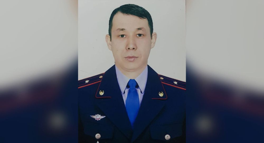 Полиция майоры Бақытжан Бәкіров