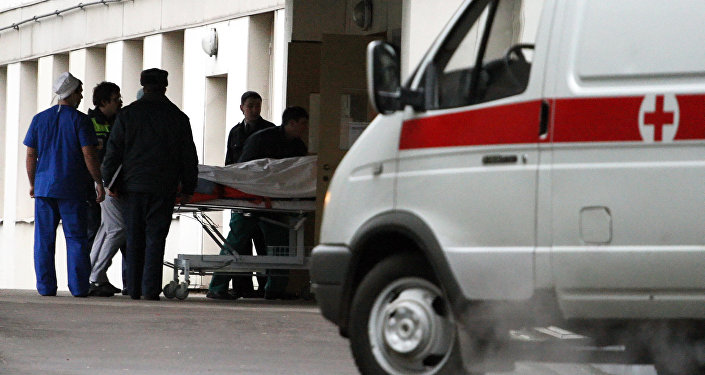 Пострадавшие при пожаре в пермском клубе доставлены на вертолете в городскую клиническую больницу № 36 в Москве
