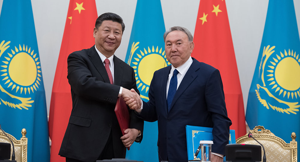Си Цзиньпин поздравил Назарбаева 