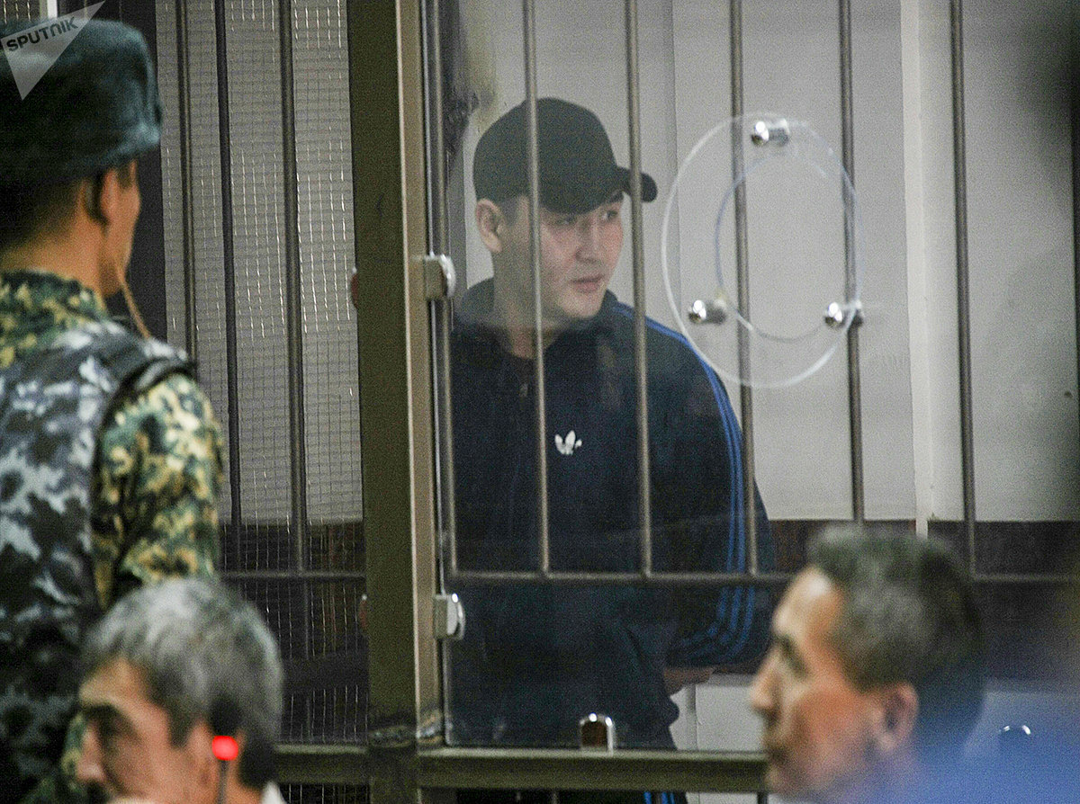 Руслан Кулекбаев в зале суда