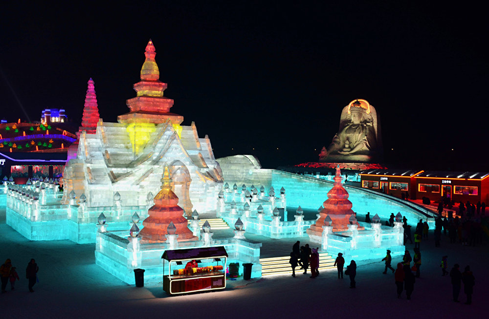 Фестиваль льда и снега в Китае