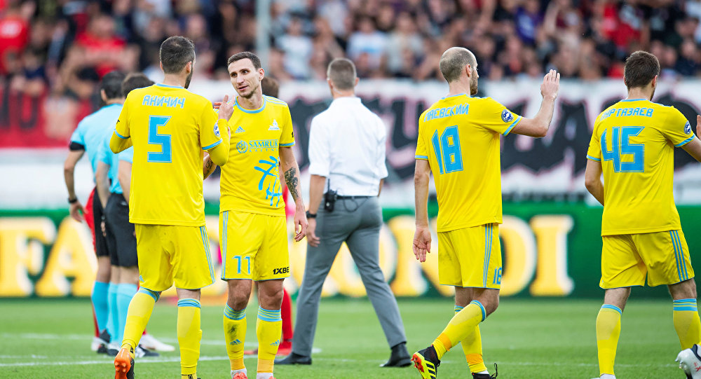 ФК Астана победила Миттьюлланн (Дания) во втором отборочном раунде Лиги чемпионов