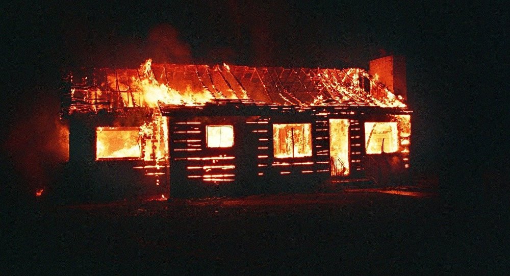 Пожар, архивное фото