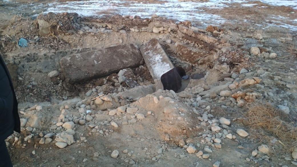 Бесхозный танк, найденный в Алматинской области